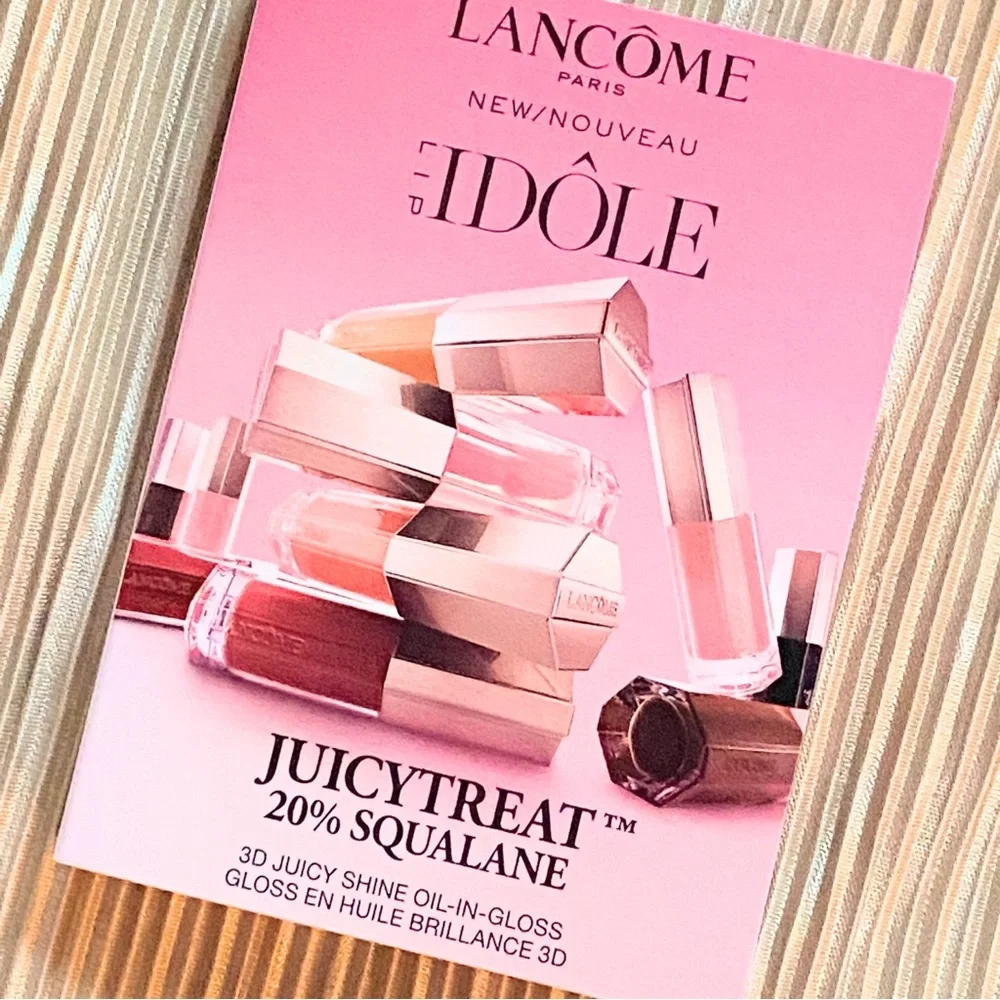 Lancone Idole Lip Gloss JuicyTreat 3D Shine Oil-in-Gloss – 4 Shades